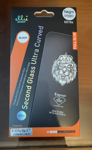 CRYSTAL GLASS iPhone 15 / 15 pro / 15 Pro max / 15 plus