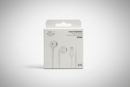 Ellietech AT240 Headphones with Lightning Connector for iPhone