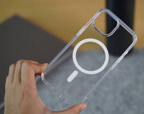Plastic White Hard transparent mobile covers