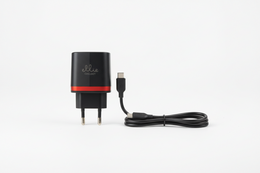 Ellietech CD208 Charger for Type-C 2 USB 2.4A Black