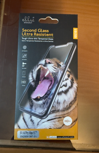 CRYSTAL GLASS iPhone 14 pro max