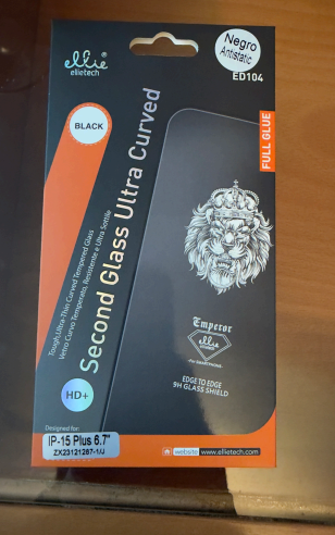 CRYSTAL GLASS iPhone 15 / 15 pro / 15 Pro max / 15 plus