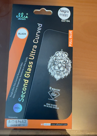 CRYSTAL GLASS iPhone 17 / iPhone 16 Pro