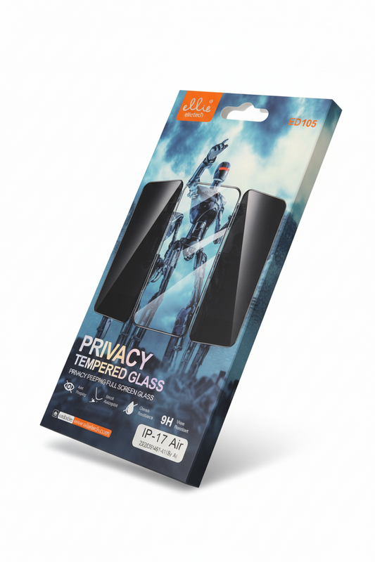 Privacy tempered glass - IP 17 Air
